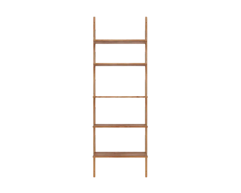 Shelf Library Single Section | Natural Oak | H185.2 / W60 by FRAMA in H1852 / W60, Natural Oak – product photo