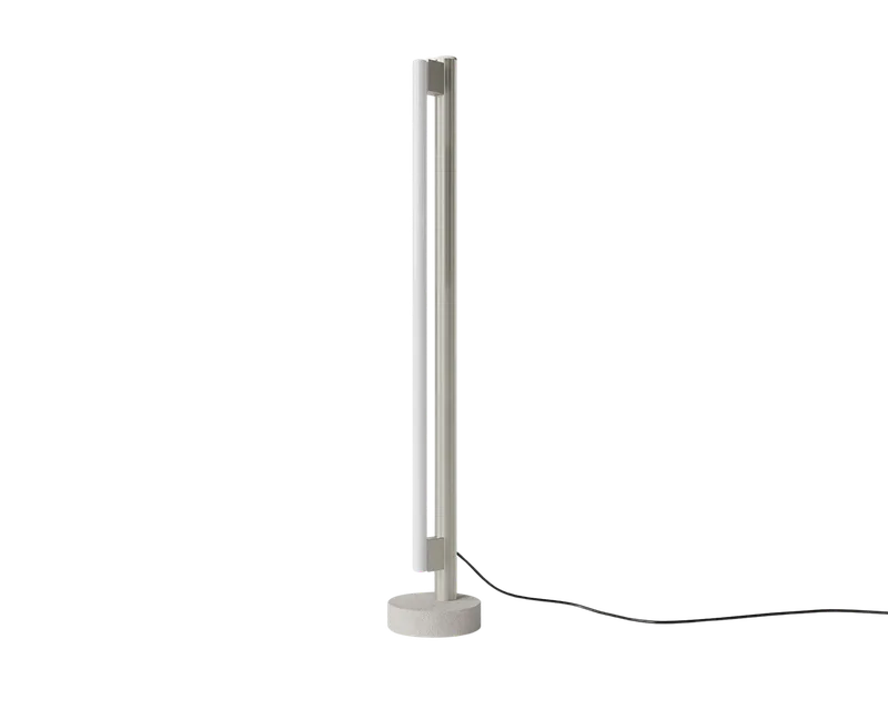 Eiffel Floor Lamp | Stainless Steel | Single 1000 by FRAMA in Stainless Steel, Floor 1000 – product photo