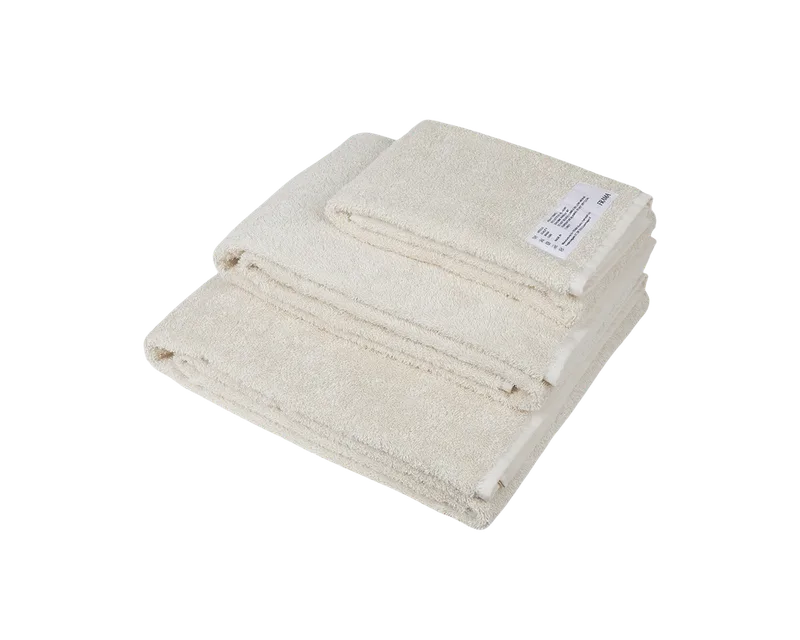 Heavy Towel | Bone White | Bath Sheet van FRAMA in Bath Sheet, Bone White – productfoto 1 van 2