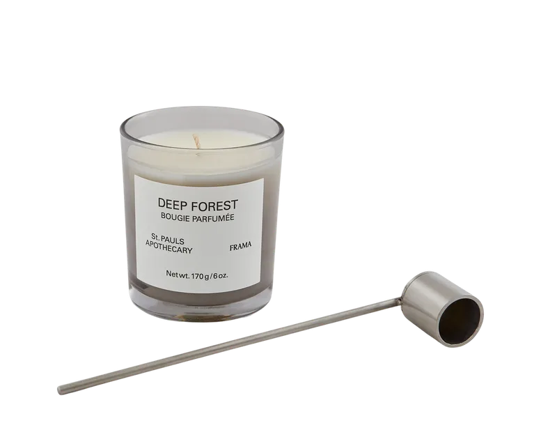 Scented Candle + Candle Snuffer | Deep Forest | 170 g van FRAMA in 170 g, Deep Forest – productfoto 2 van 2