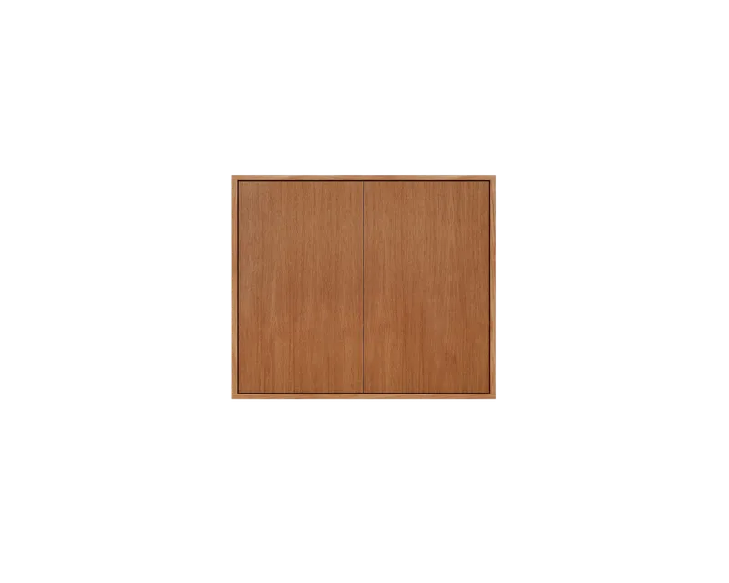 Shelf Library Cabinet | Natural Oak | Medium by FRAMA in Medium, Natural Oak – product photo