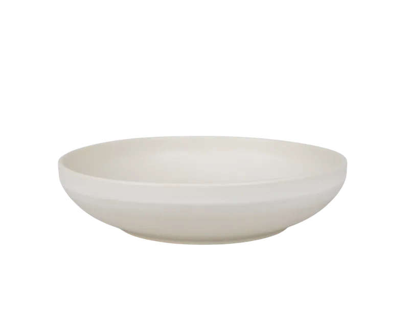 Otto Ceramic Shallow Bowl | Natural | Large by FRAMA in Large, Natural – product photo 2 of 2