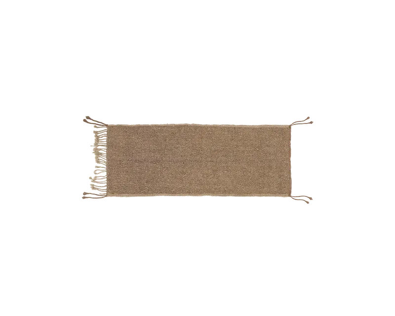 Beni x FRAMA Runner Rug | Sand | Small by FRAMA in Small Runner, Sand – product photo