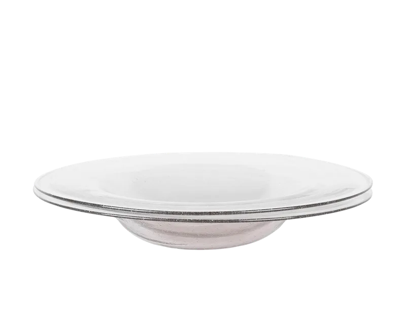 Isle Glass Shallow Bowl Set of Two | Light Smoke de FRAMA – photo du produit