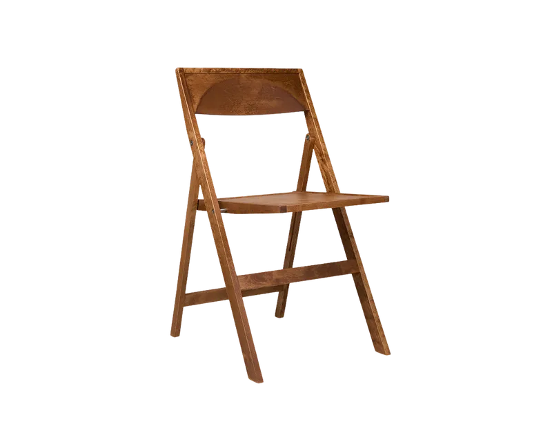 Folding Flat Chair | Warm Brown Birch by FRAMA in Warm Brown Birch – product photo