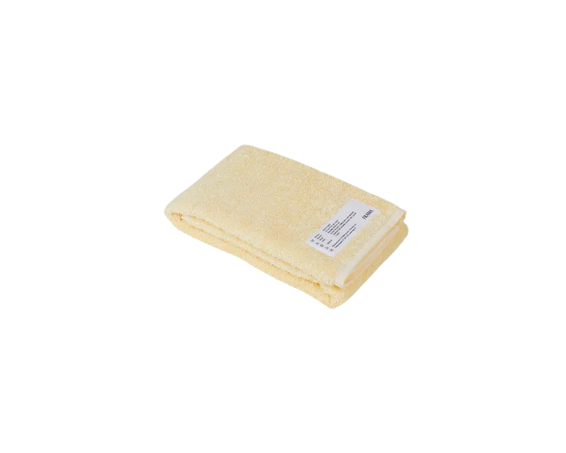 Heavy Towel | Pale Yellow | Hand Towel von FRAMA in Hand Towel, Pale Yellow – Produktfoto 2 von 2