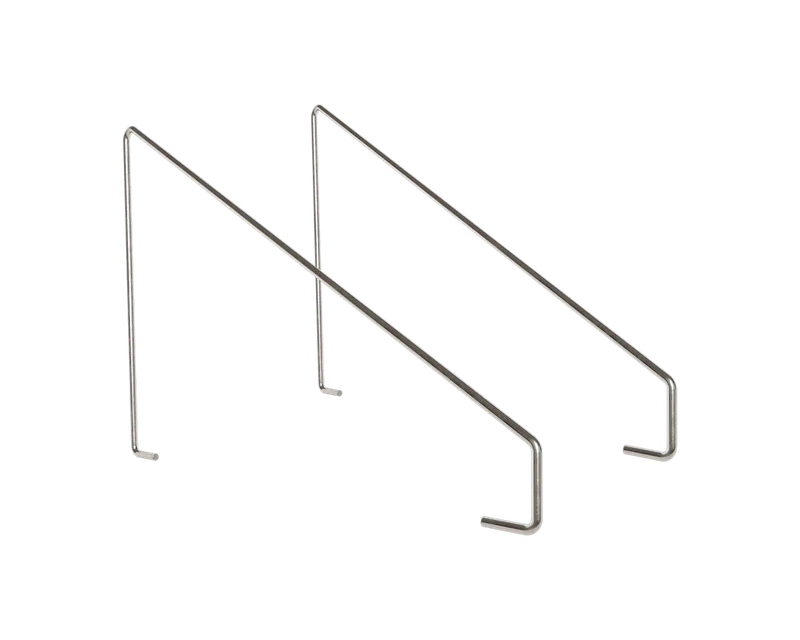 D27 Brackets for Shelf Library | Set of Two | Stainless Steel by FRAMA – product photo