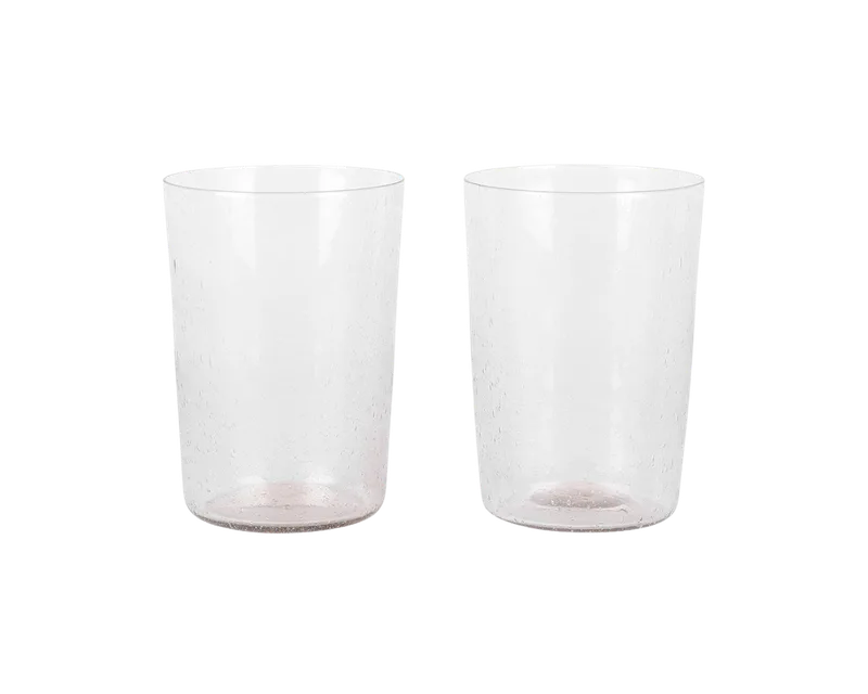 Isle Glass Set of Two | Light Smoke by FRAMA – product photo