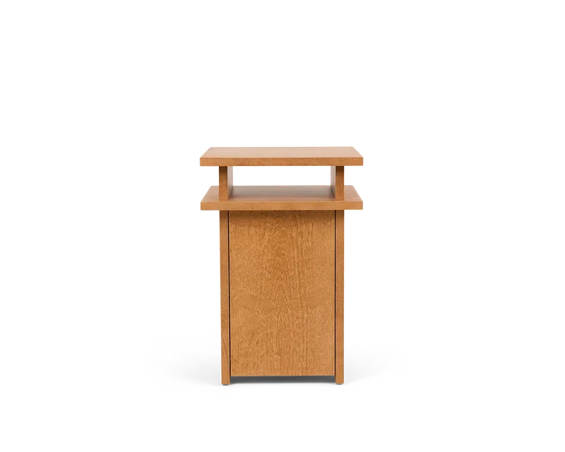 Ratio Side Table | Warm Brown Birch von FRAMA in Side Table – Produktfoto