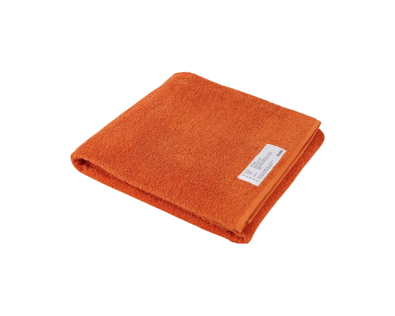 Heavy Towel | Burnt Orange | Bath Sheet by FRAMA in Bath Sheet, Burnt Orange – product photo 2 of 2