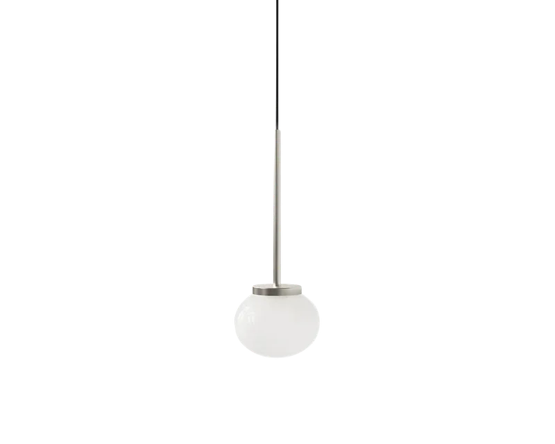 Ovoid Pendant Light | Stainless Steel | Single by FRAMA in Single – product photo