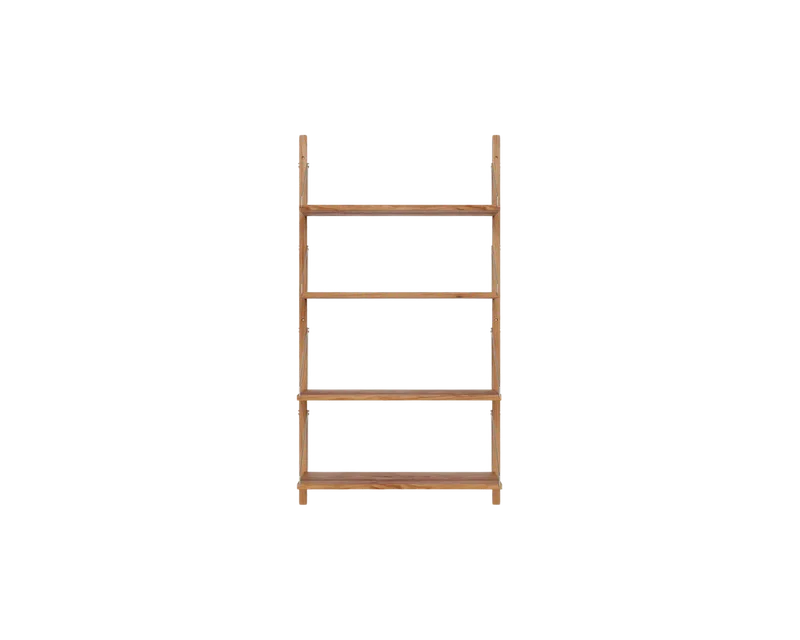 Shelf Library Single Section | Natural Oak | H114.8 / W60 by FRAMA in H1148 / W60, Natural Oak – product photo