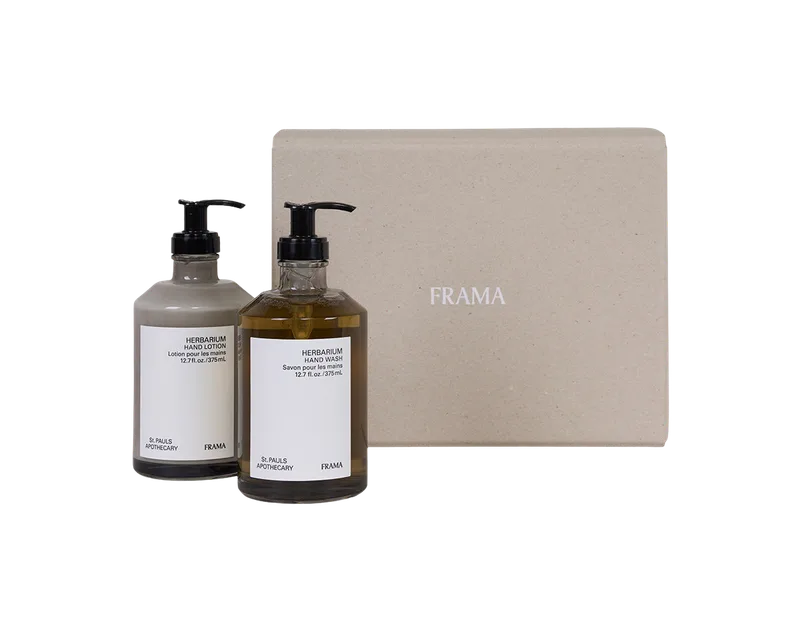 Gift Box: Hand Wash + Hand Lotion | Herbarium de FRAMA en Hand Wash + Hand Lotion, Herbarium – photo du produit