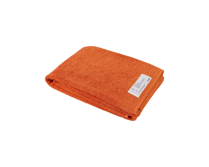 Heavy Towel | Burnt Orange | Bath Towel van FRAMA in Bath Towel, Burnt Orange – productfoto 2 van 2