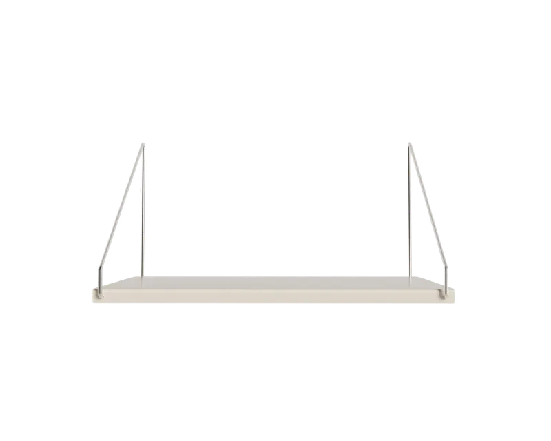 Library Shelf | Warm White Steel | D27 / W40 by FRAMA in D27 / W40, Warm White Steel – product photo