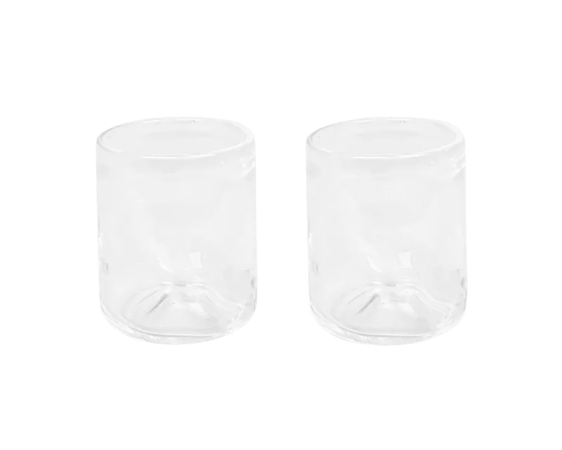 0405 Glass Set of Two | Clear | Small by FRAMA in Small, Clear – product photo