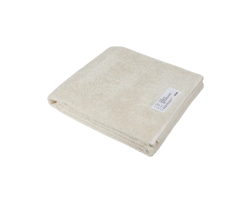 Heavy Towel | Bone White | Bath Sheet van FRAMA in Bath Sheet, Bone White – productfoto 2 van 2