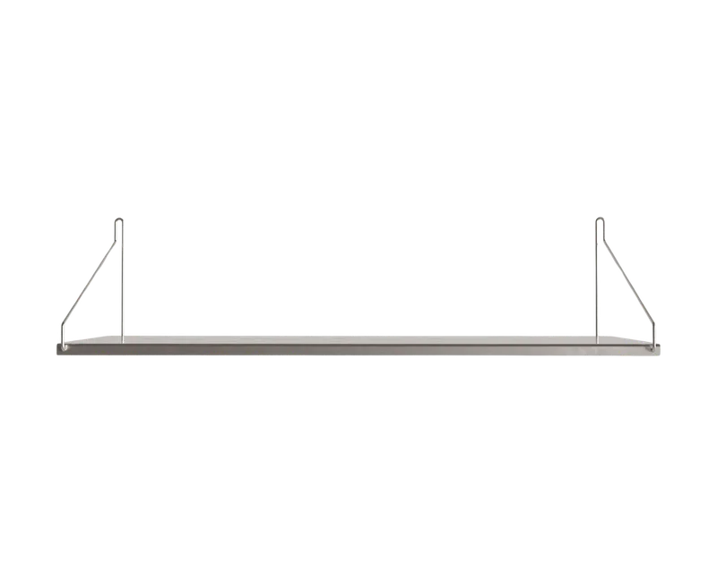 Single Shelf | Stainless Steel | D20 / W80 van FRAMA in D20 / W80, Stainless Steel – productfoto