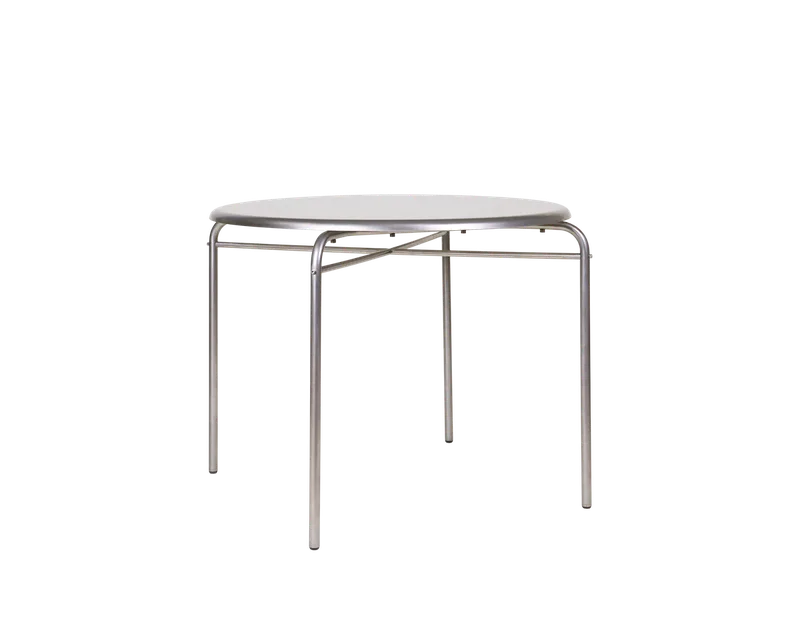 Petit Rond Table | Stainless Steel | Ø90 van FRAMA in Large – productfoto