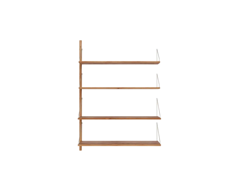 Shelf Library Add-on Section | Natural Oak | H114.8 / W80 de FRAMA en H1148 / W80 / ADD-ON, Natural Oak – photo du produit
