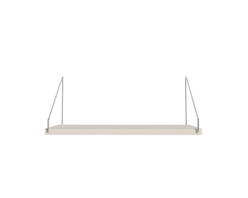 Library Shelf | Warm White Steel | D20 / W40 by FRAMA in D20 / W40, Warm White Steel – product photo