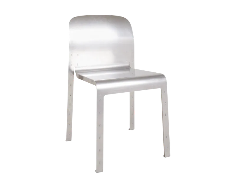 Rivet Chair | Aluminum by FRAMA in Aluminum – product photo