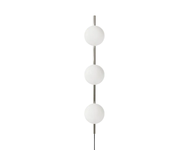 Ovoid Wall Lamp | Stainless Steel | Triple von FRAMA in Triple – Produktfoto