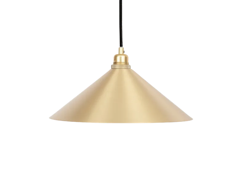Cone Shade | Brass | Medium by FRAMA in Brass, Medium – product photo