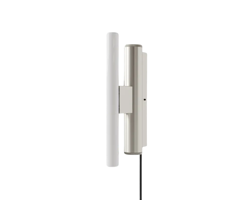 Eiffel Wall Lamp | Stainless Steel | Single 300 by FRAMA in Stainless Steel, Single 300 – product photo