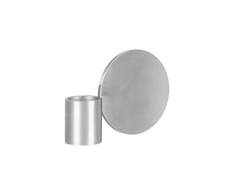 Fundament Candle Holder | Stainless Steel | Form 3 van FRAMA in Form 3 – productfoto