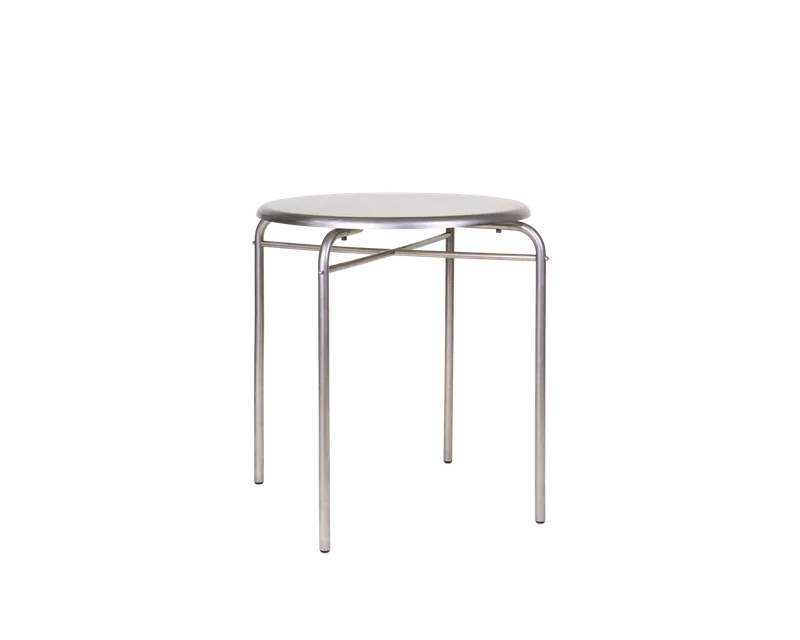 Petit Rond Table | Stainless Steel | Ø65 von FRAMA in Small, Stainless Steel – Produktfoto