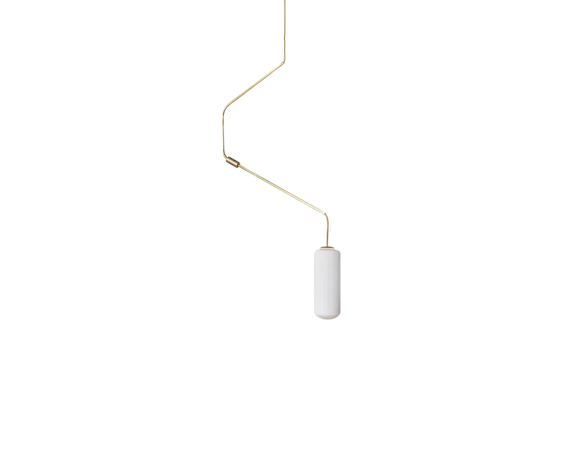 Ventus Pendant | Brass | Form 02 by FRAMA – product photo