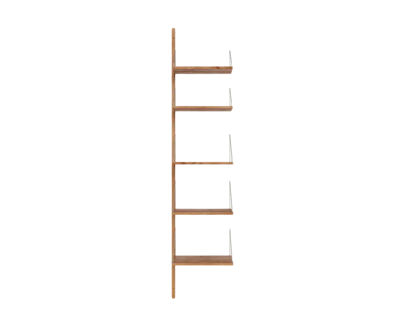 Shelf Library Add-on Section | Natural Oak | H185.2 / W40 by FRAMA in H1852 / W40 / ADD-ON, Natural Oak – product photo