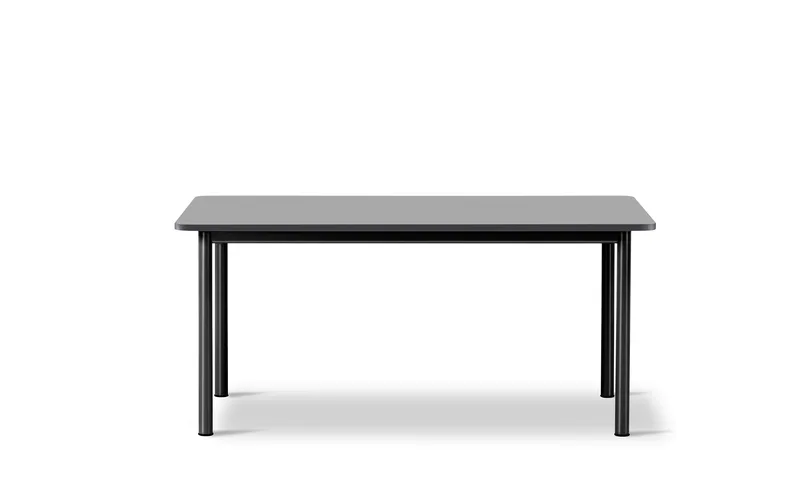 Plan Table 160 x 90 by Fredericia in Laminate Fenix NTM Black, Black, 160 × 90 cm, height 73 cm – product photo 2 of 2