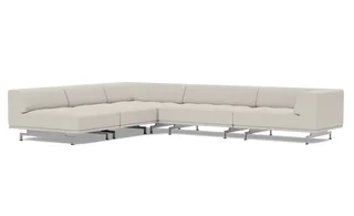 Delphi Elements - Configuration C van Fredericia in Steelcut Trio, 213, Brushed aluminium – productfoto 1 van 4