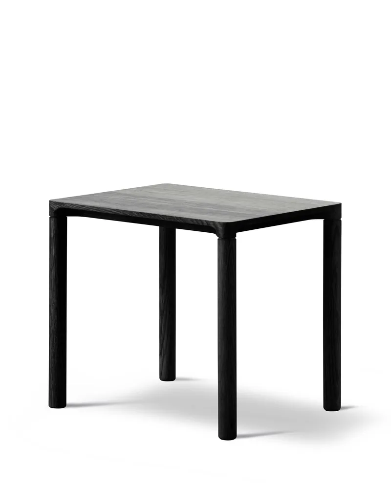 Piloti Wood, 39x31 cm by Fredericia in Oak black lacquer, FSC Mix 70%, 35 cm – product photo 1 of 2