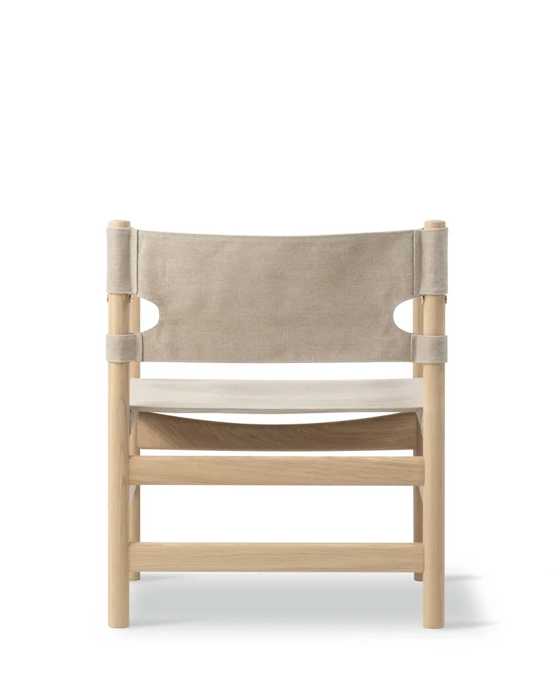 Canvas 21 Chair van Fredericia in Natural canvas, Oak light oil, FSC Mix 70% – productfoto 2 van 5