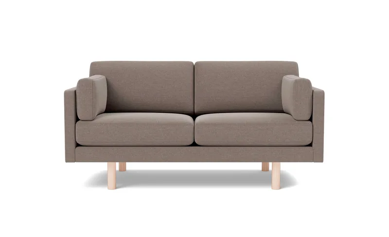 EJ220 Sofa, 2 seater, 163 cm de Fredericia en Erik 9998 Broken Grey, Oak soap treated, FSC Mix 70% – photo du produit 4 sur 4