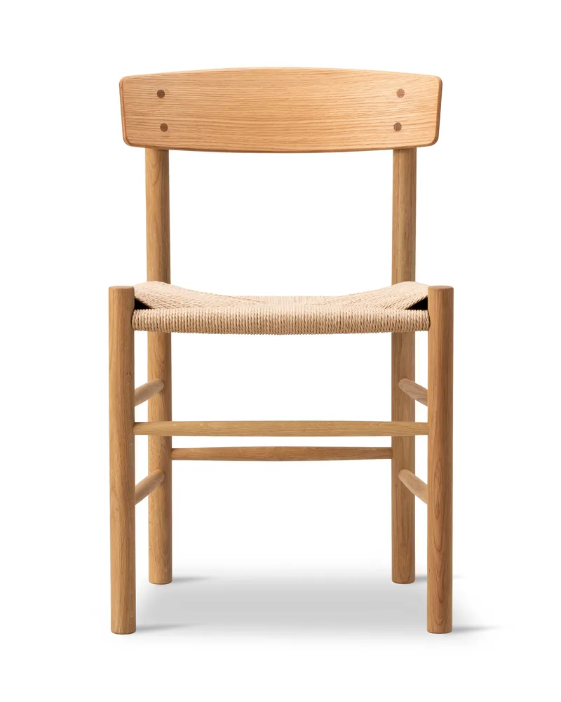 J39 Mogensen Chair by Fredericia in Natural paper cord, Oak oil, FSC Mix 70% – product photo 5 of 5
