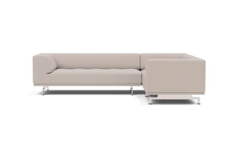 Delphi Elements - Configuration D von Fredericia in Steelcut Trio, 213, Brushed aluminium – Produktfoto 4 von 4