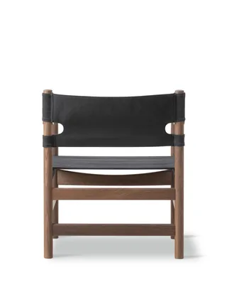 Canvas 21 Chair von Fredericia in Black canvas, Smoked oak, olied, FSC Mix 70% – Produktfoto 3 von 5