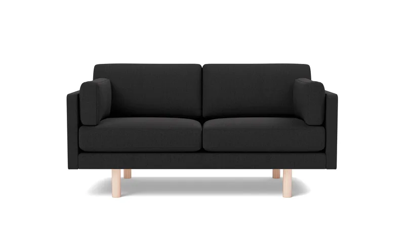 EJ220 Sofa, 2 seater, 163 cm de Fredericia en Re-Wool 198, Oak soap treated, FSC Mix 70% – photo du produit 4 sur 4