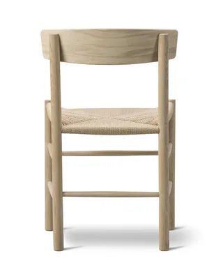 J39 Mogensen Chair by Fredericia in Natural paper cord, Oak soap, FSC Mix 70% – product photo 6 of 7