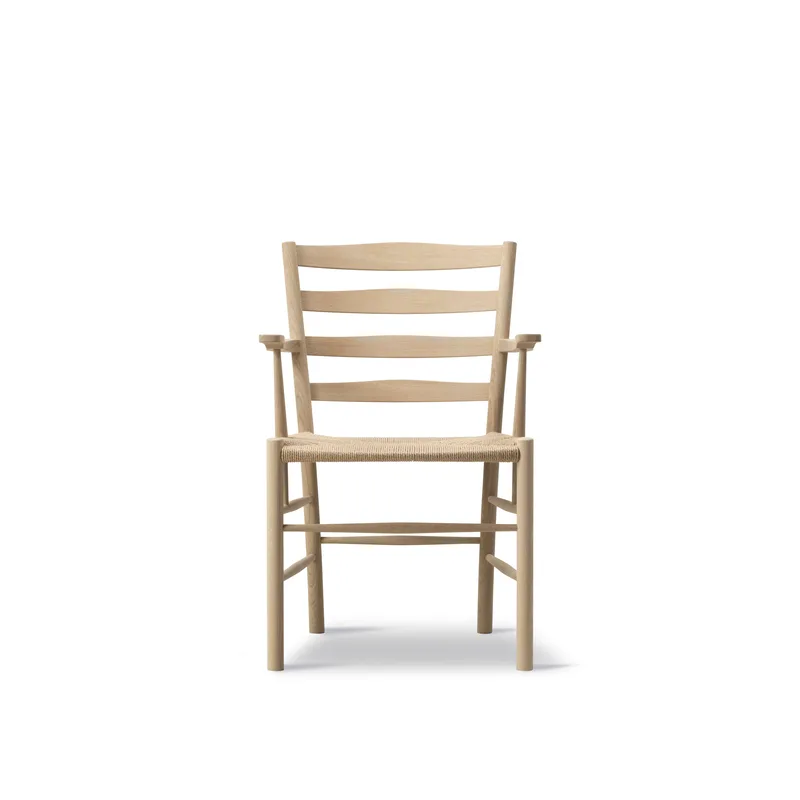 Klint Armchair by Fredericia in Natural paper cord, Oak soap, FSC Mix 70% – product photo 5 of 5