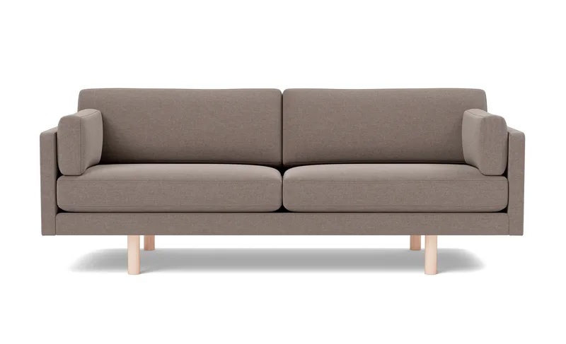 EJ220 Sofa, 3 seater, 212 cm de Fredericia en Erik 9998 Broken Grey, Oak soap treated, FSC Mix 70% – photo du produit 4 sur 4