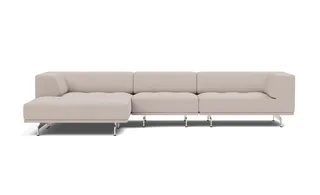 Delphi Elements - Configuration A van Fredericia in Steelcut Trio, 213, Brushed aluminium – productfoto 4 van 4
