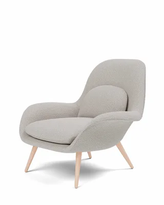Swoon Lounge de Fredericia en Elle 230, Oak lacquer, FSC Mix 70% – photo du produit 2 sur 4