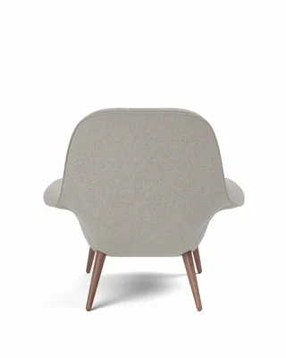 Swoon Lounge de Fredericia en Sunniva 717, Walnut lacquer – photo du produit 2 sur 4