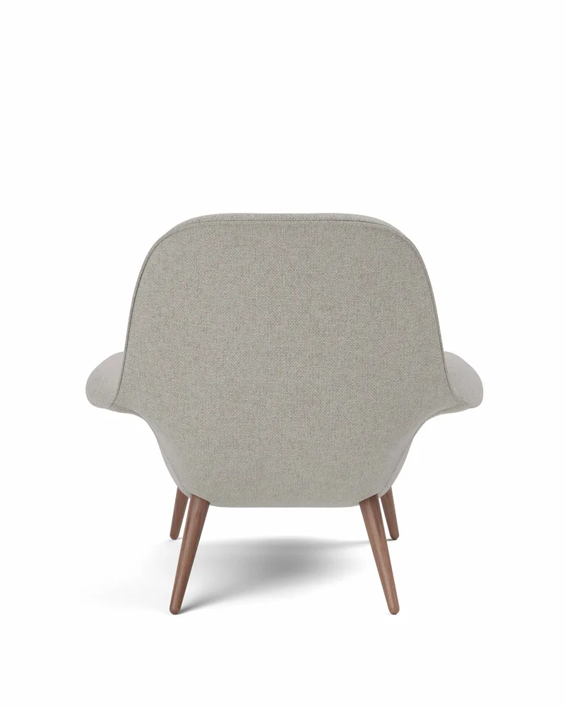 Swoon Lounge de Fredericia en Sunniva 717, Walnut lacquer – photo du produit 2 sur 4