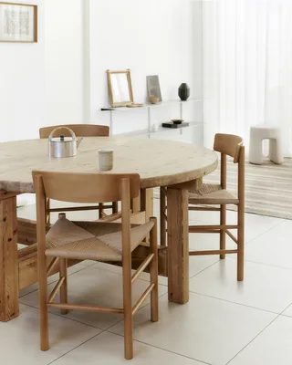 J39 Mogensen Chair van Fredericia in Natural paper cord, Beech vintage lacquer, FSC Mix 70% – sfeerfoto 3 van 8